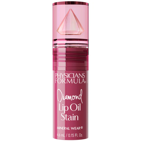 Mineral Wear® Diamond Lip Oil Stain- Brilliant Berry - Image 4