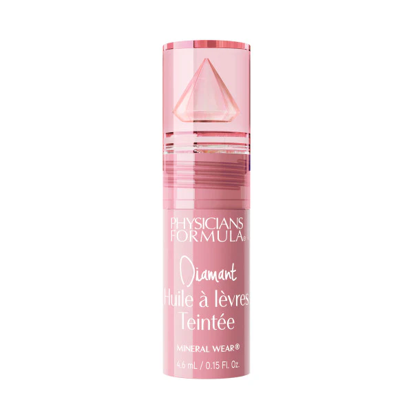 Mineral Wear® Diamond Lip Oil Stain- Precious Pink - Image 4